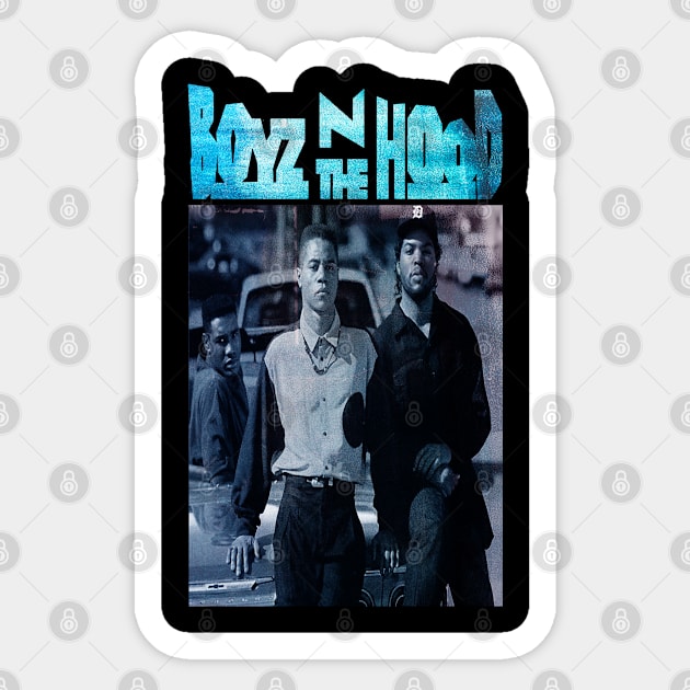 Boyz N The Hood Sticker by trippy illusion